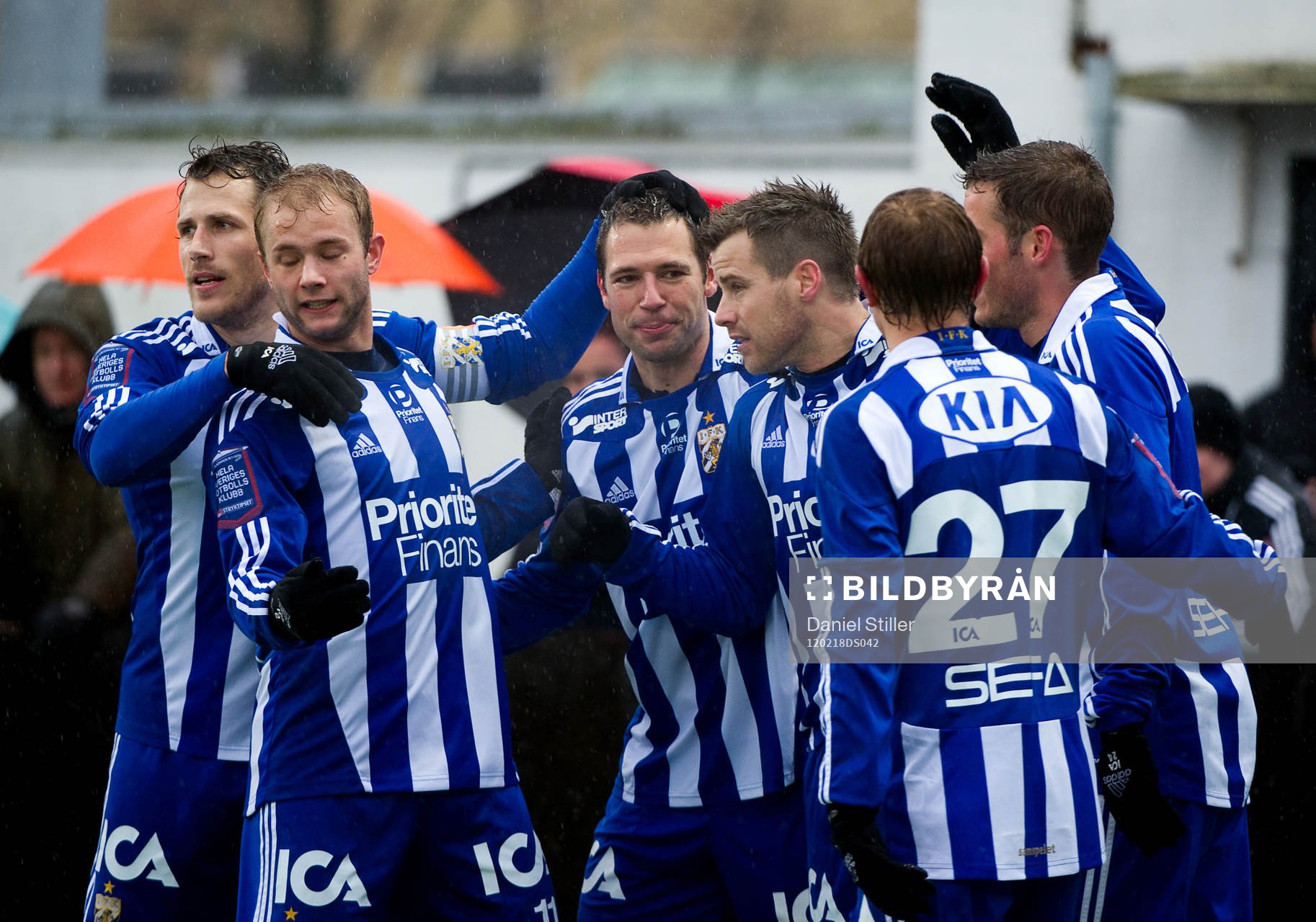 Stefan Selakovic, IFK Göteborg, gör 1-0, jubel