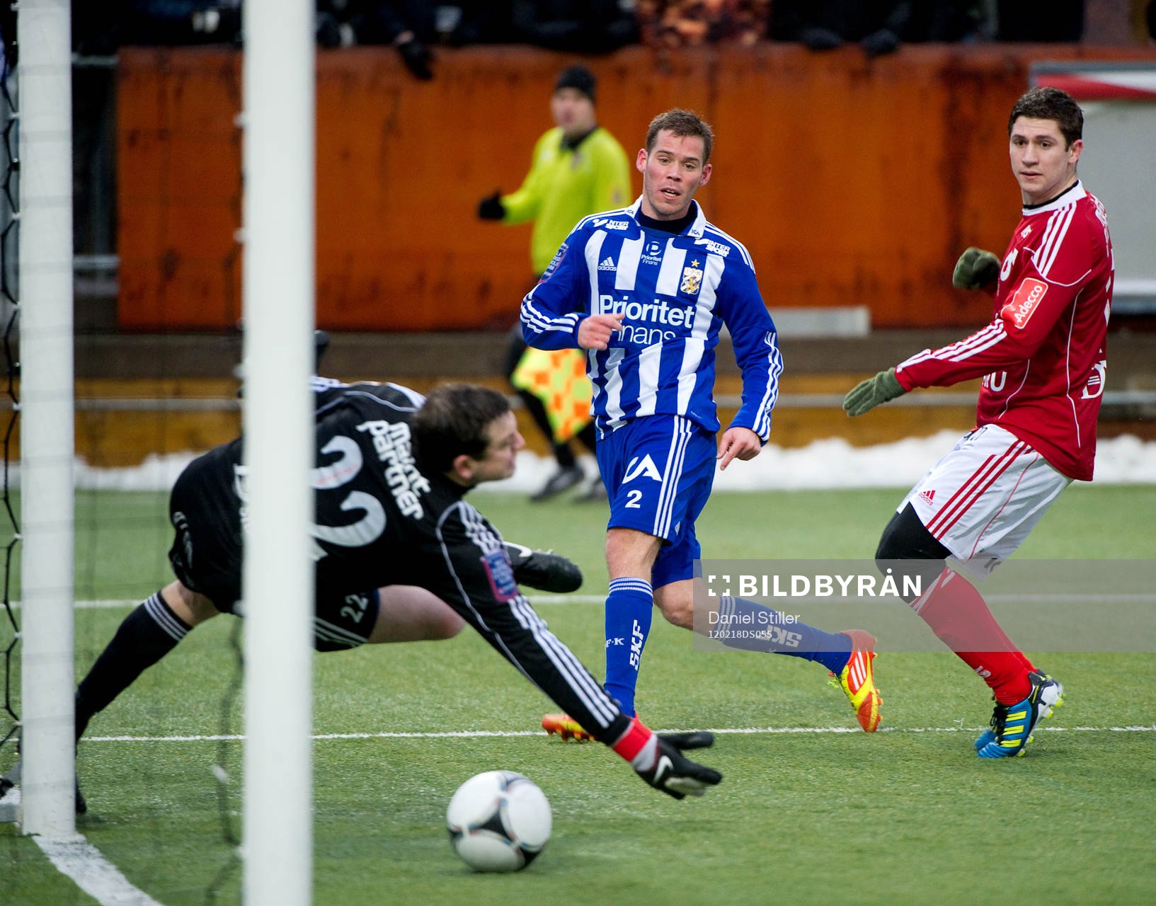Emil Salomsson, IFK Göteborg, gör 4-0 bakom Brian