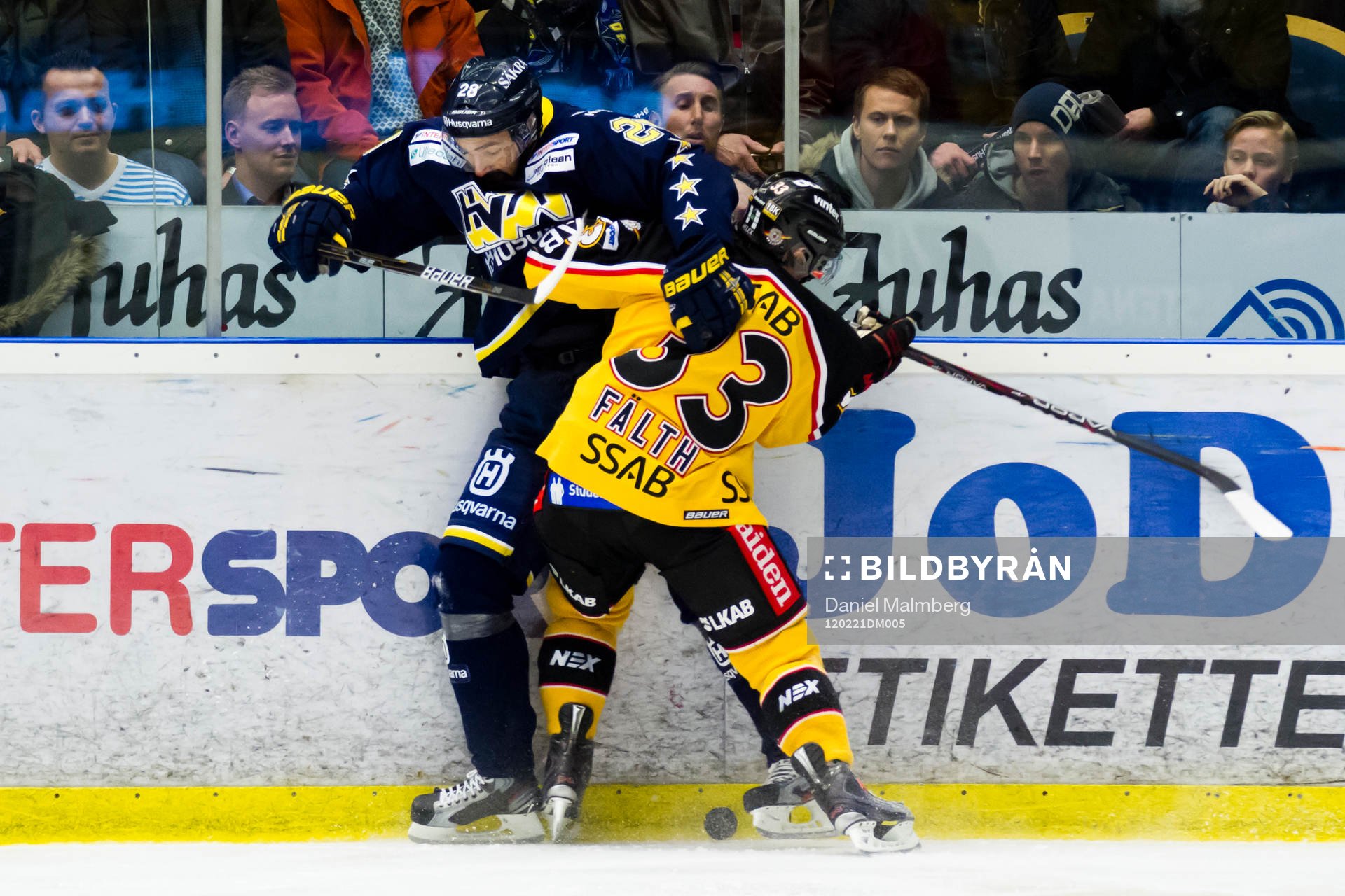 Daniel Rahimi, HV71, Elias Fälth, Luleå