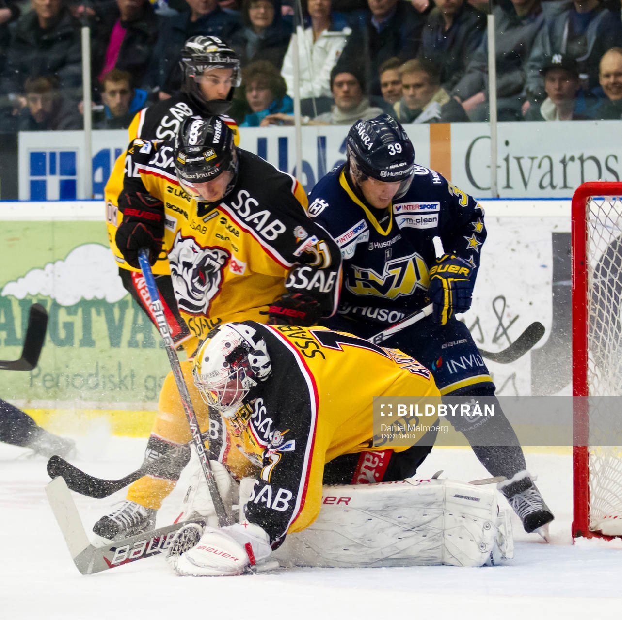 Simon Hjalmarsson, Luleå, Jukka Voutilainen, HV71, David