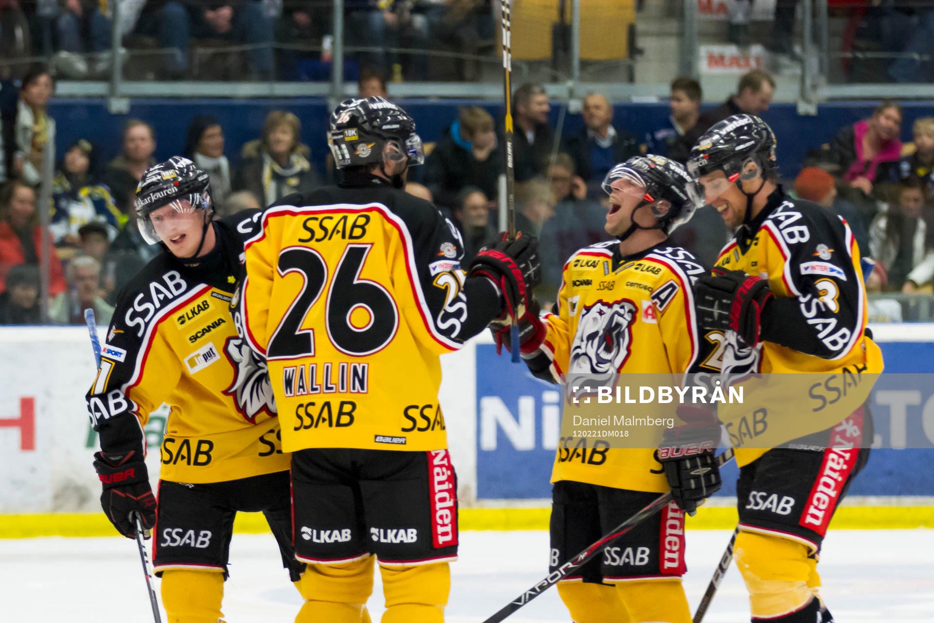 Jubel i Luleå, Simon Hjalmarsson, Niclas Wallin, Chris