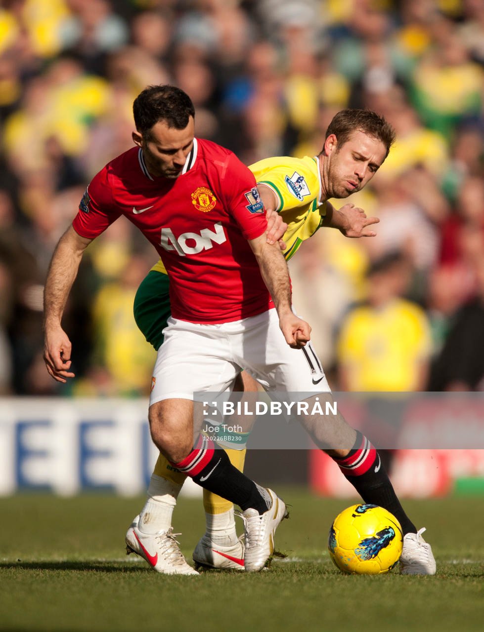  Ryan Giggs, Manchester och David Fox, Norwich