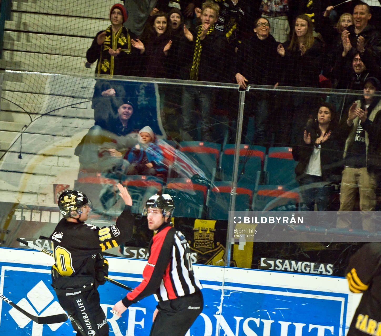 Richard Gynge, AIK, jubel