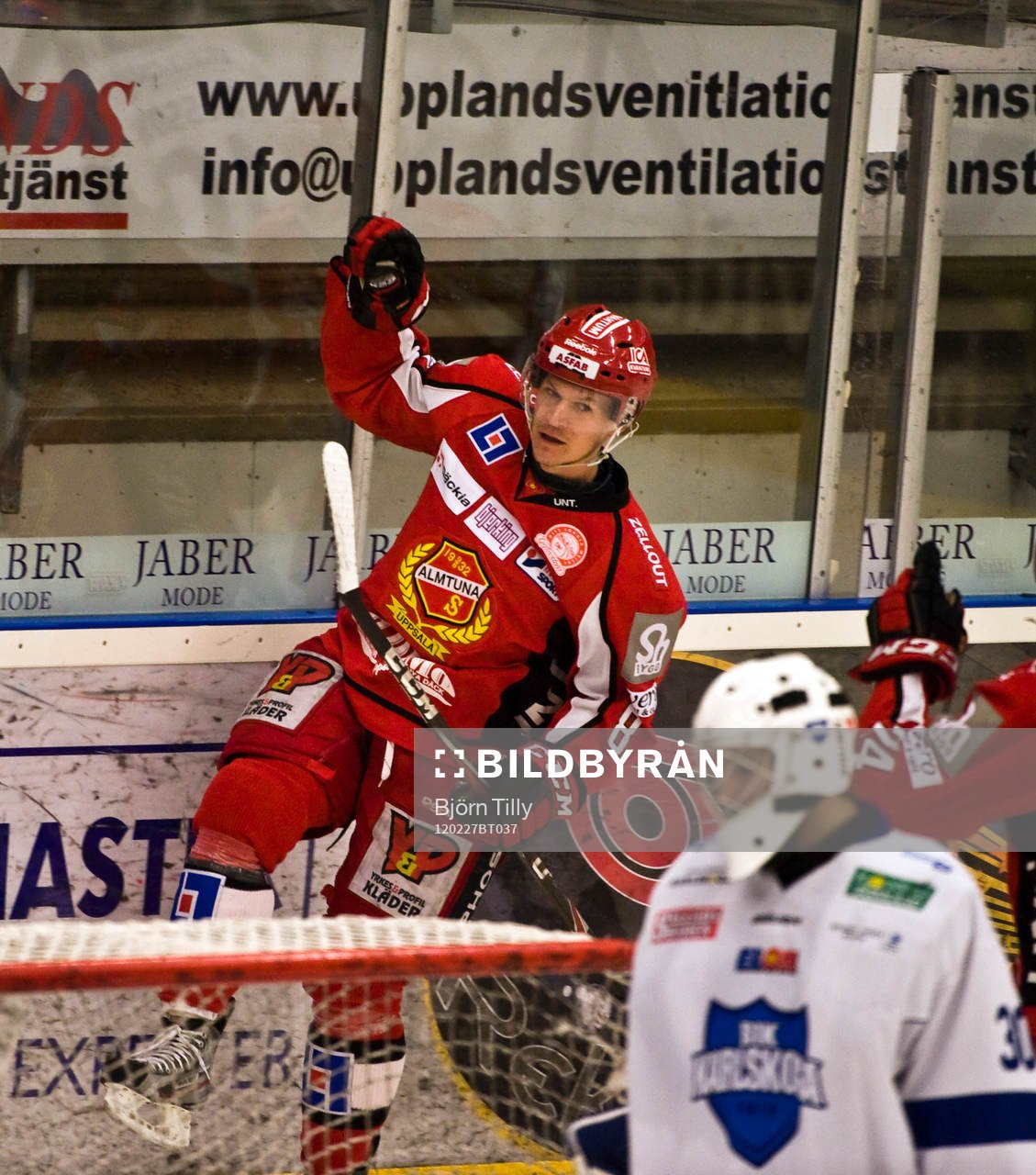 Joachim Gellerstedt, Almtuna, jubel