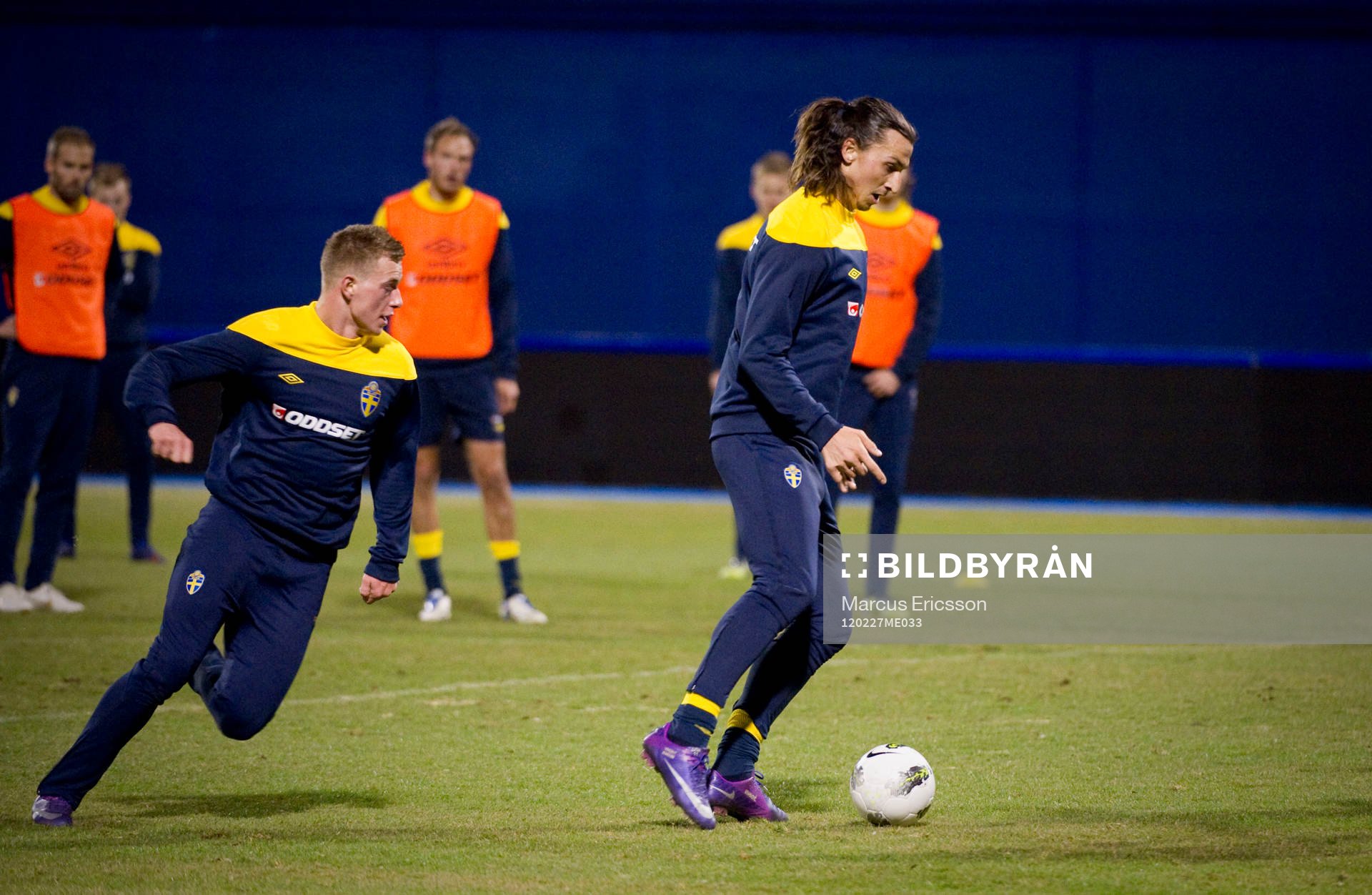 Zlatan ibrahimovic och John Guidetti