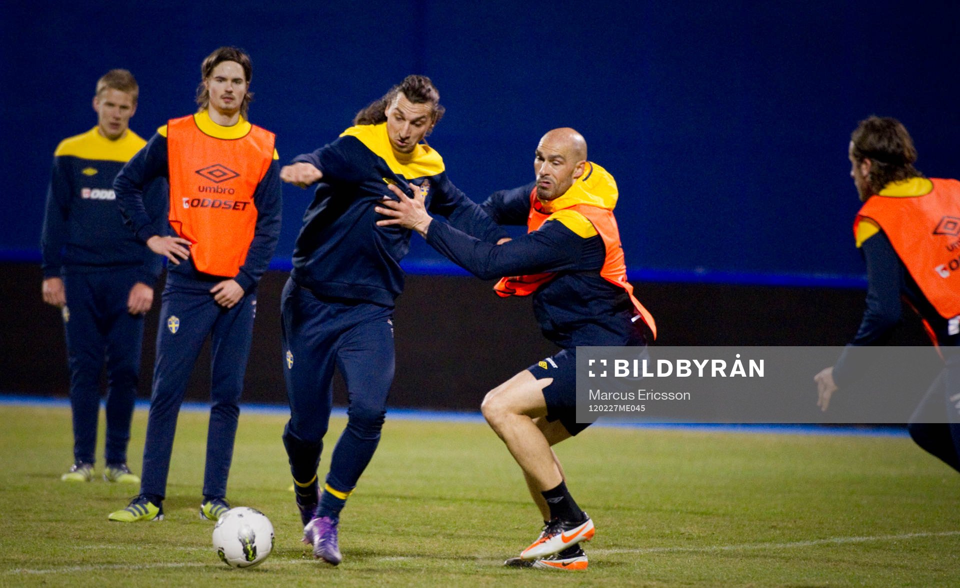 Zlatan Ibrahimovic och Daniel Majstorovic