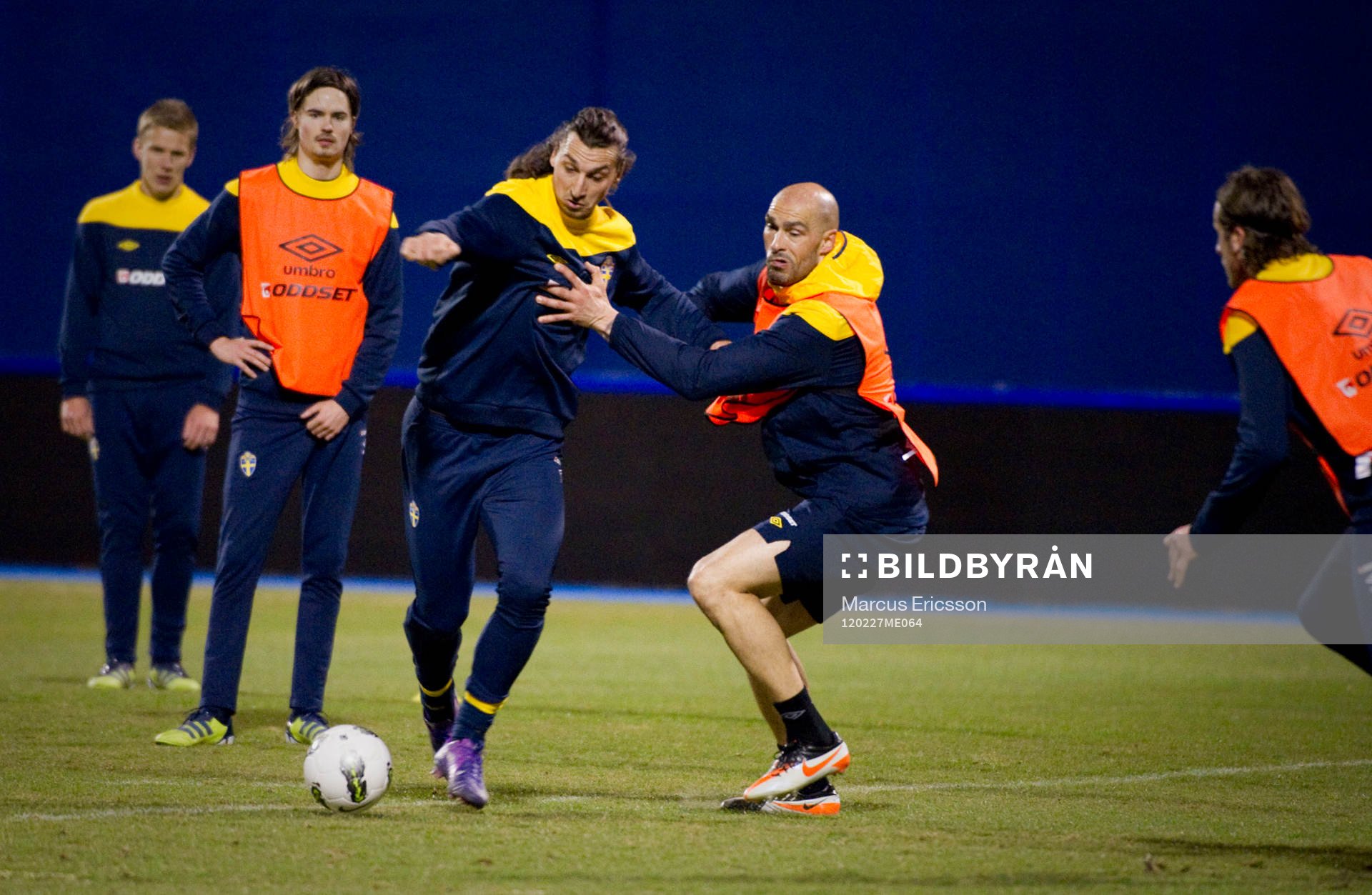 Zlatan ibrahimovic och Daniel Majstorovic