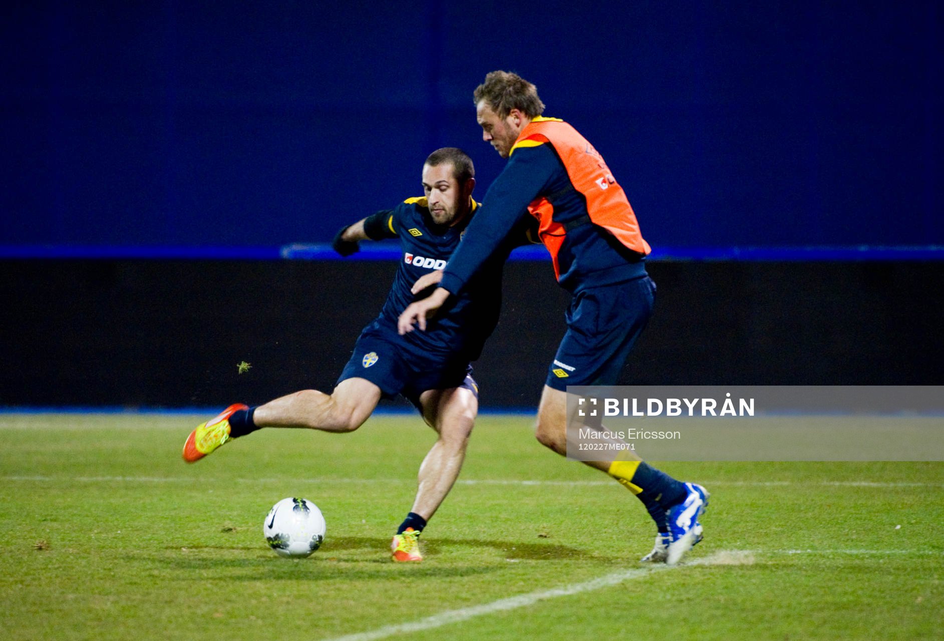 Emir Bajrami och Andreas Granqvist