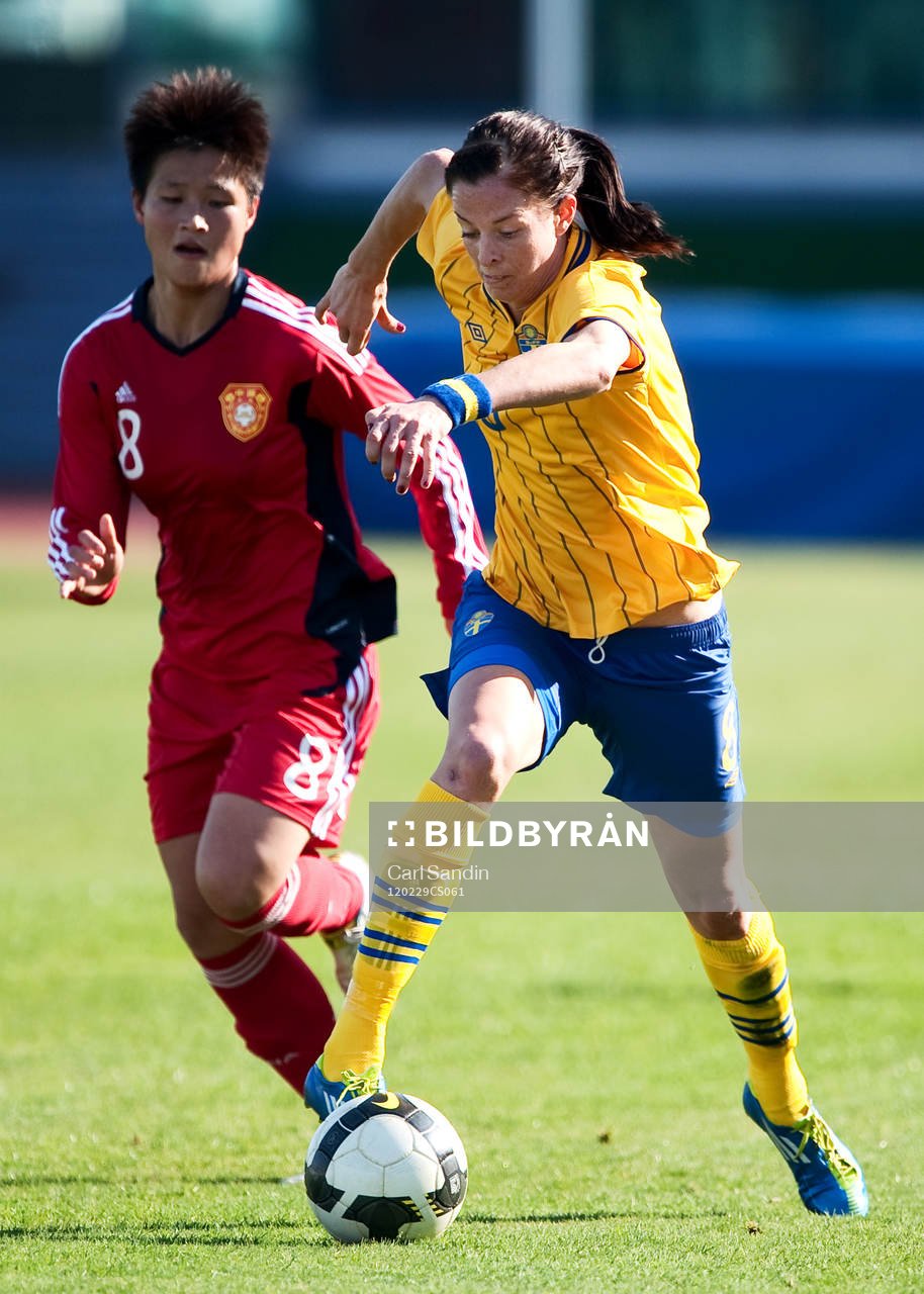 Ma Jun, Kina, Lotta Schelin, Sverige