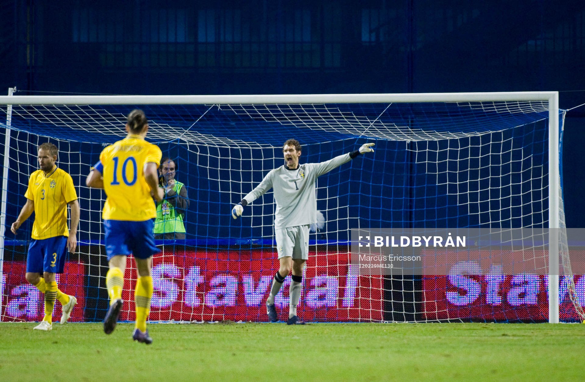 Andreas Isaksson, målvakt Sverige