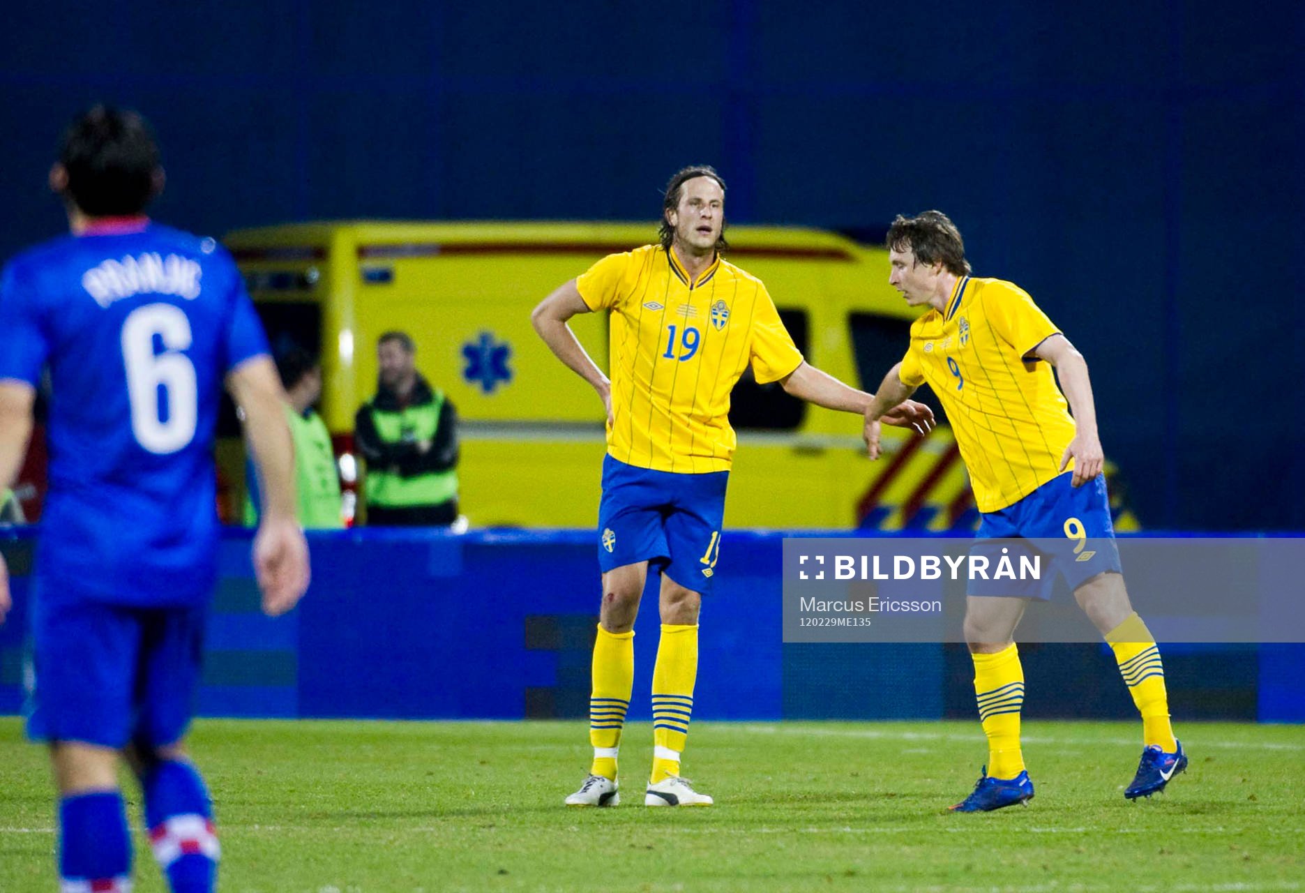 Jonas Olsson och Kim Källström, Sverige