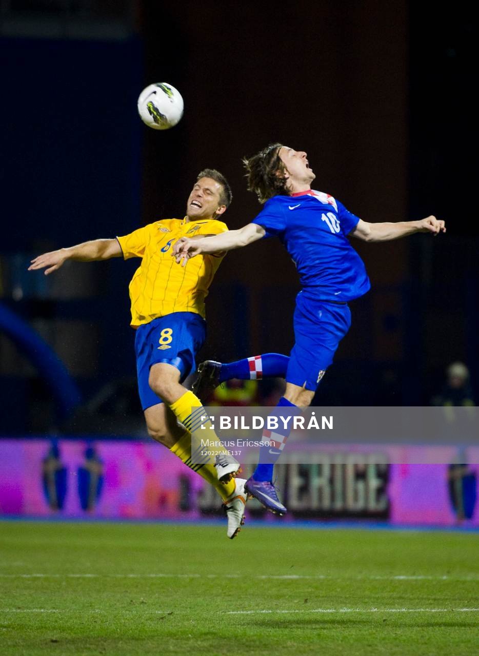 Anders Svensson, Sverige och Luka Modric, Kroatien,