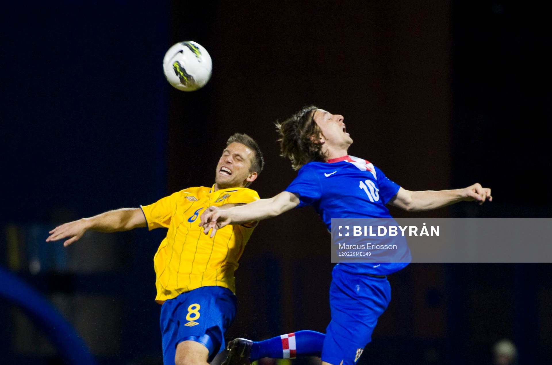 Anders Svensson, Sverige och Luka Modric, Kroatien,