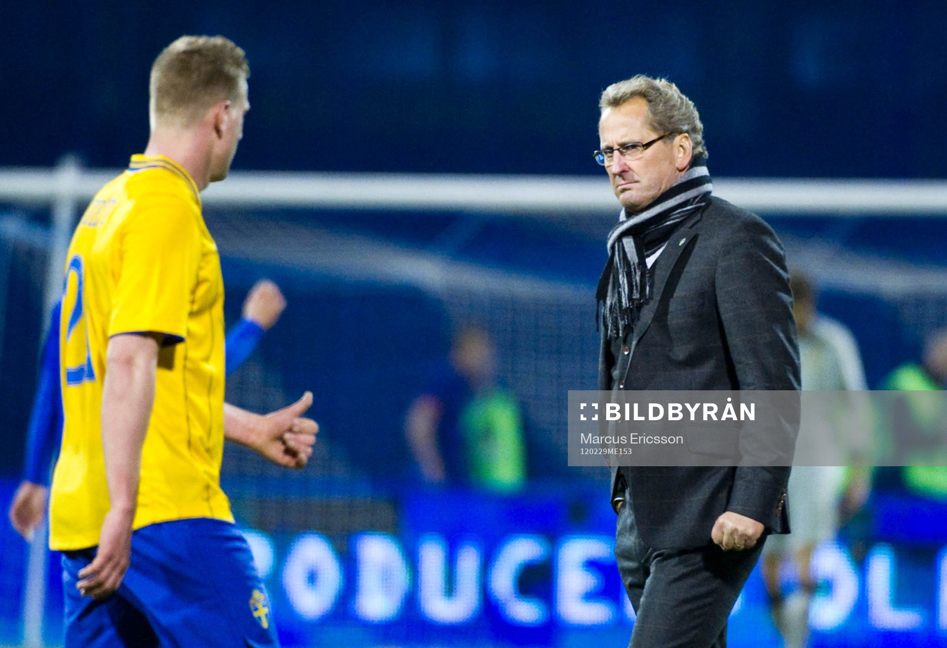 Erik Hamrén, förbundskapten, berömmer John Guidetti som