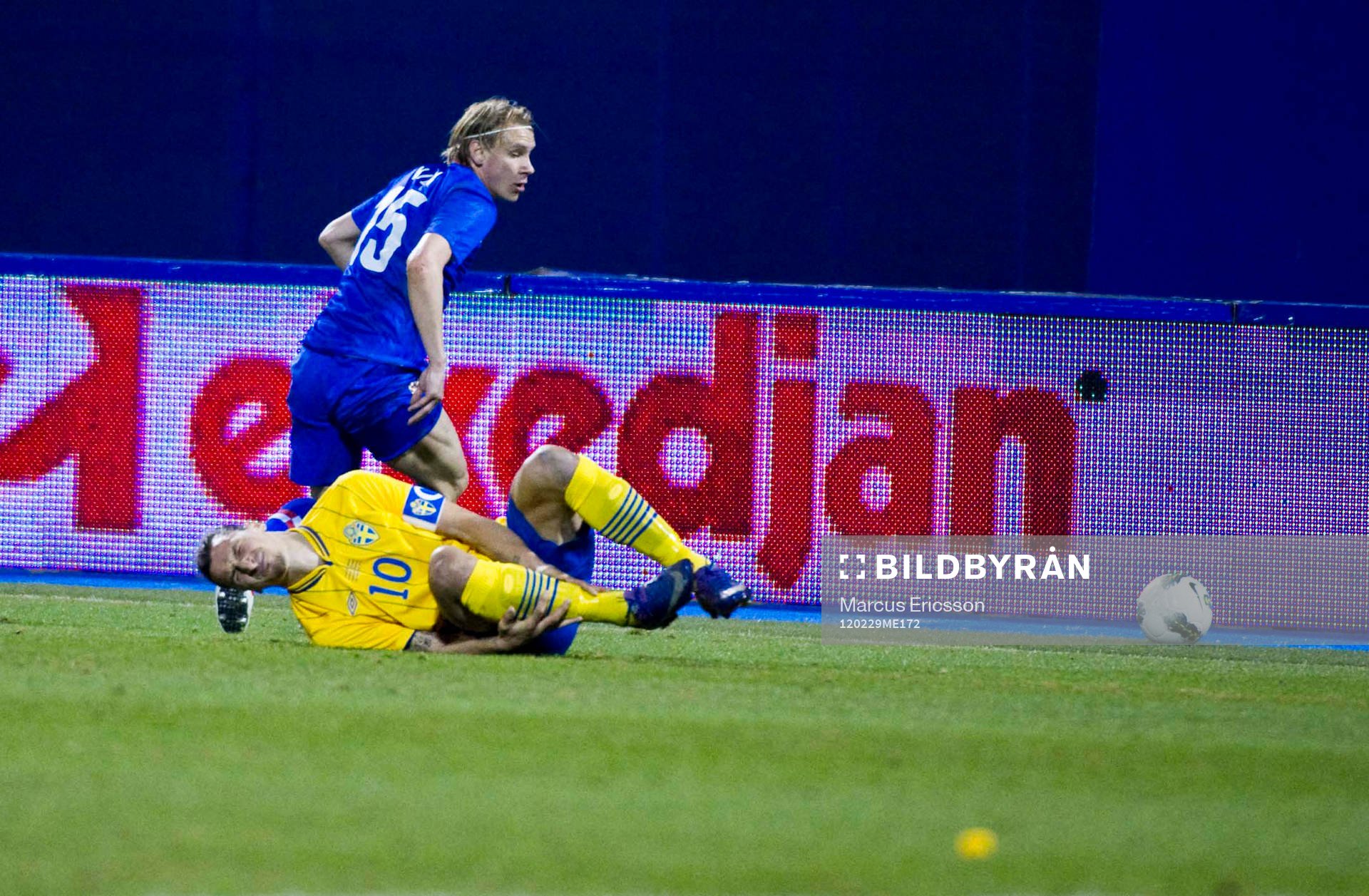 Zlatan Ibrahimovic, Sverige, skada, smärta