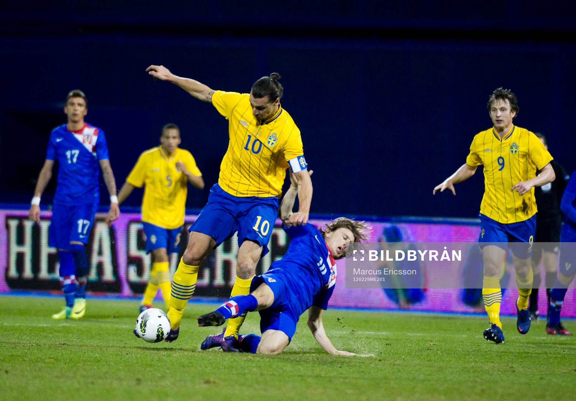 Zlatan Ibrahimovic, Sverige, Luka Modric, Kroatien