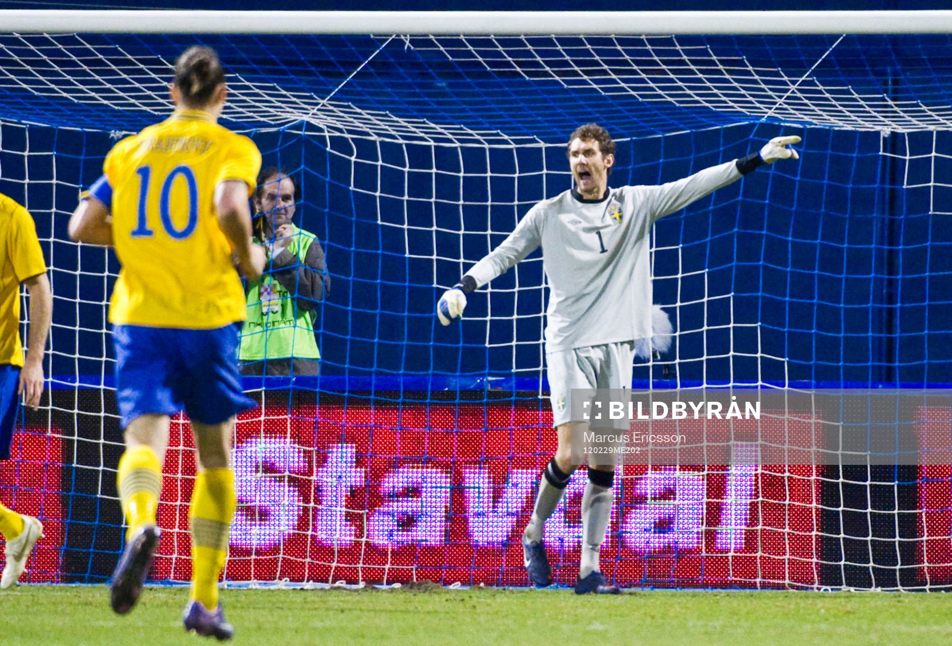 Andreas Isaksson, målvakt Sverige