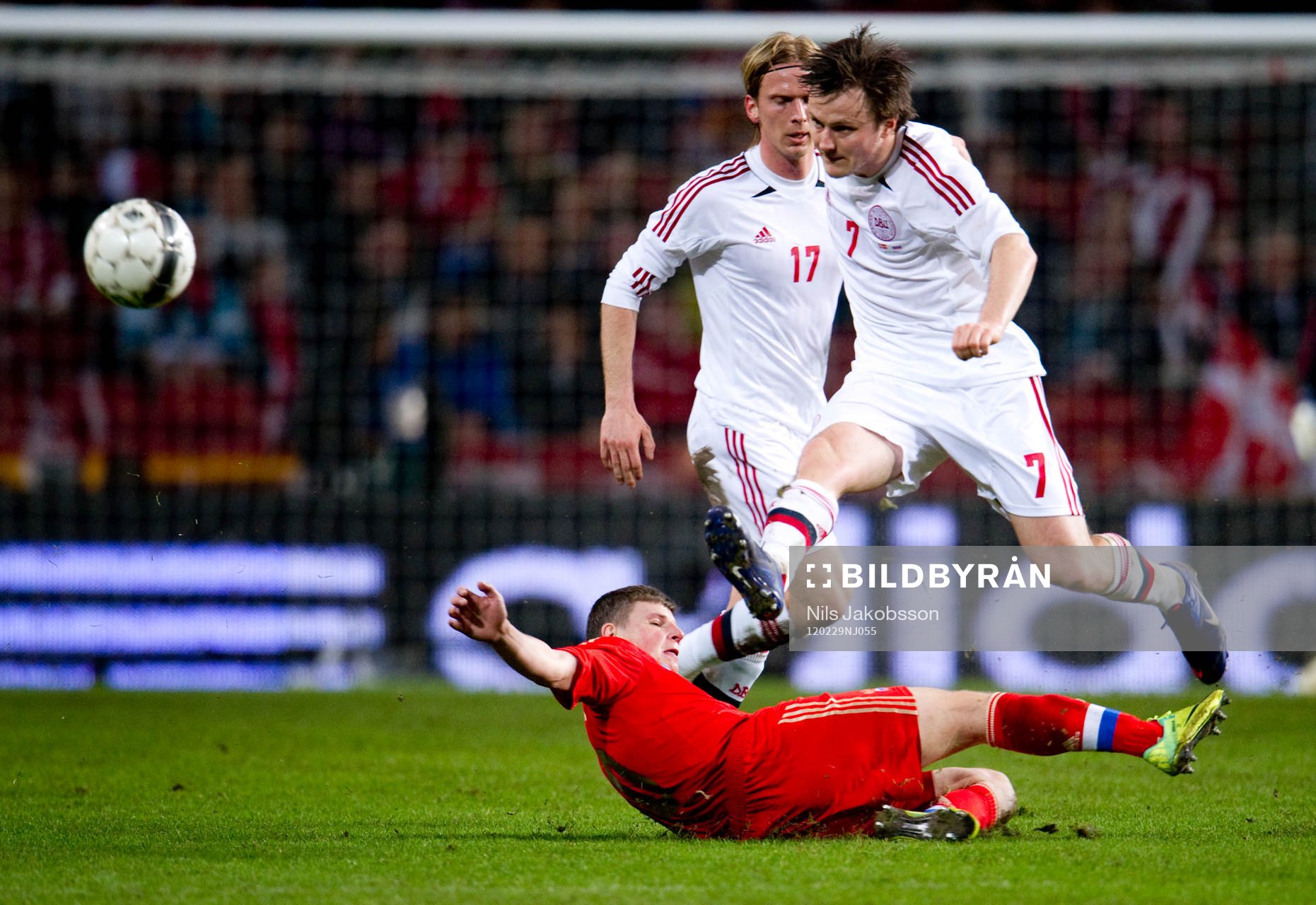  William Kvist Jörgensen, Danmark, Andrey Arshavin, Ryssland.