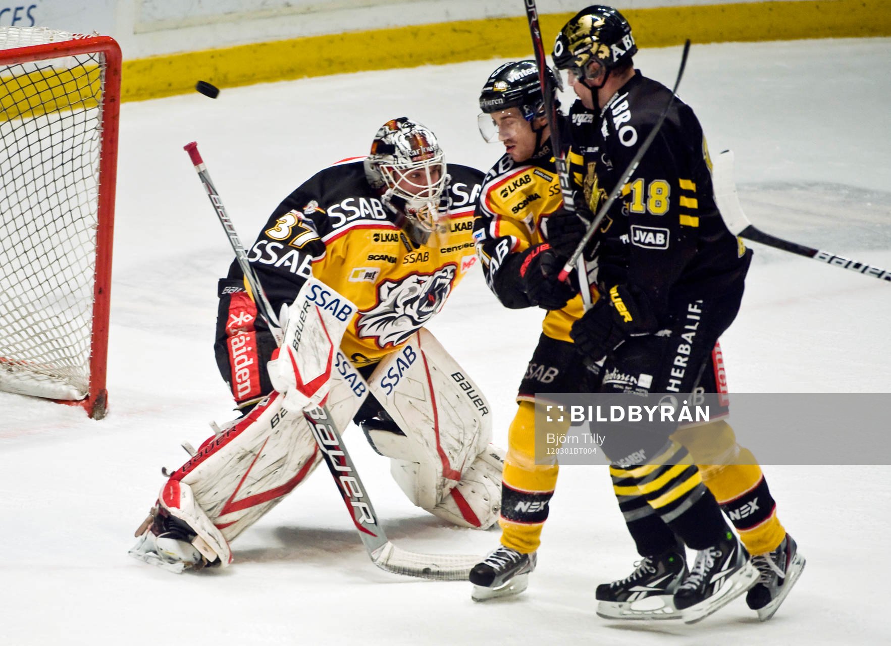 Johan Gustafsson, målvakt, Sebastian Enterfeldt, Luleå