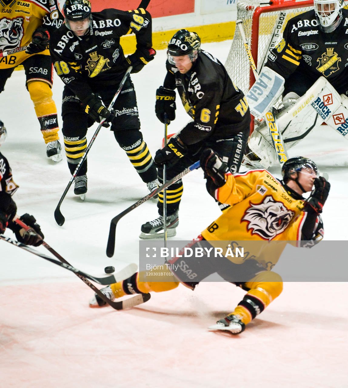 Kent McDonell, Dick Tärnström, AIK och Simon Hjalmarsson,