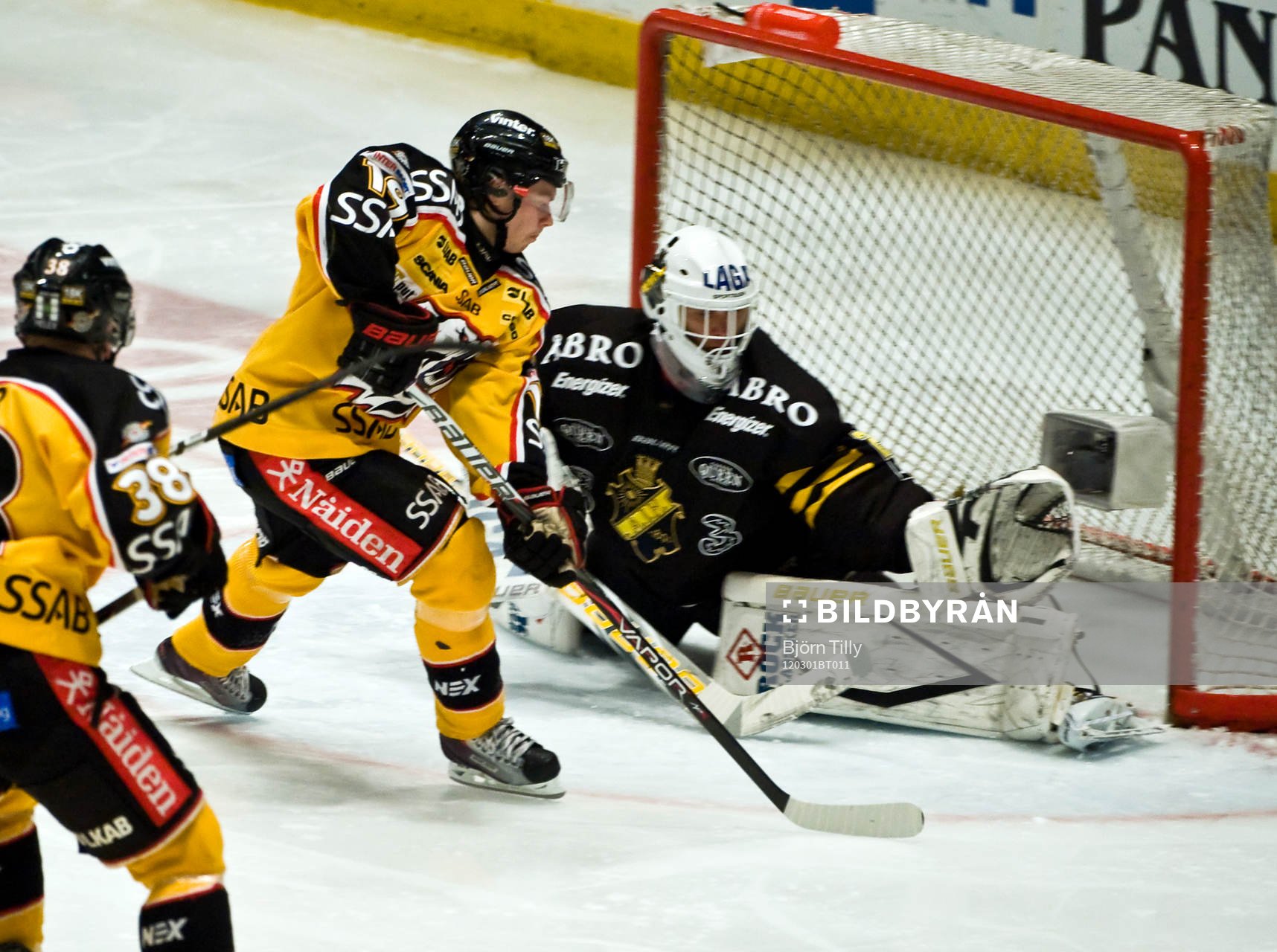 Sebastian Enterfeldt, Luleå och Markus Svensson, målvakt,