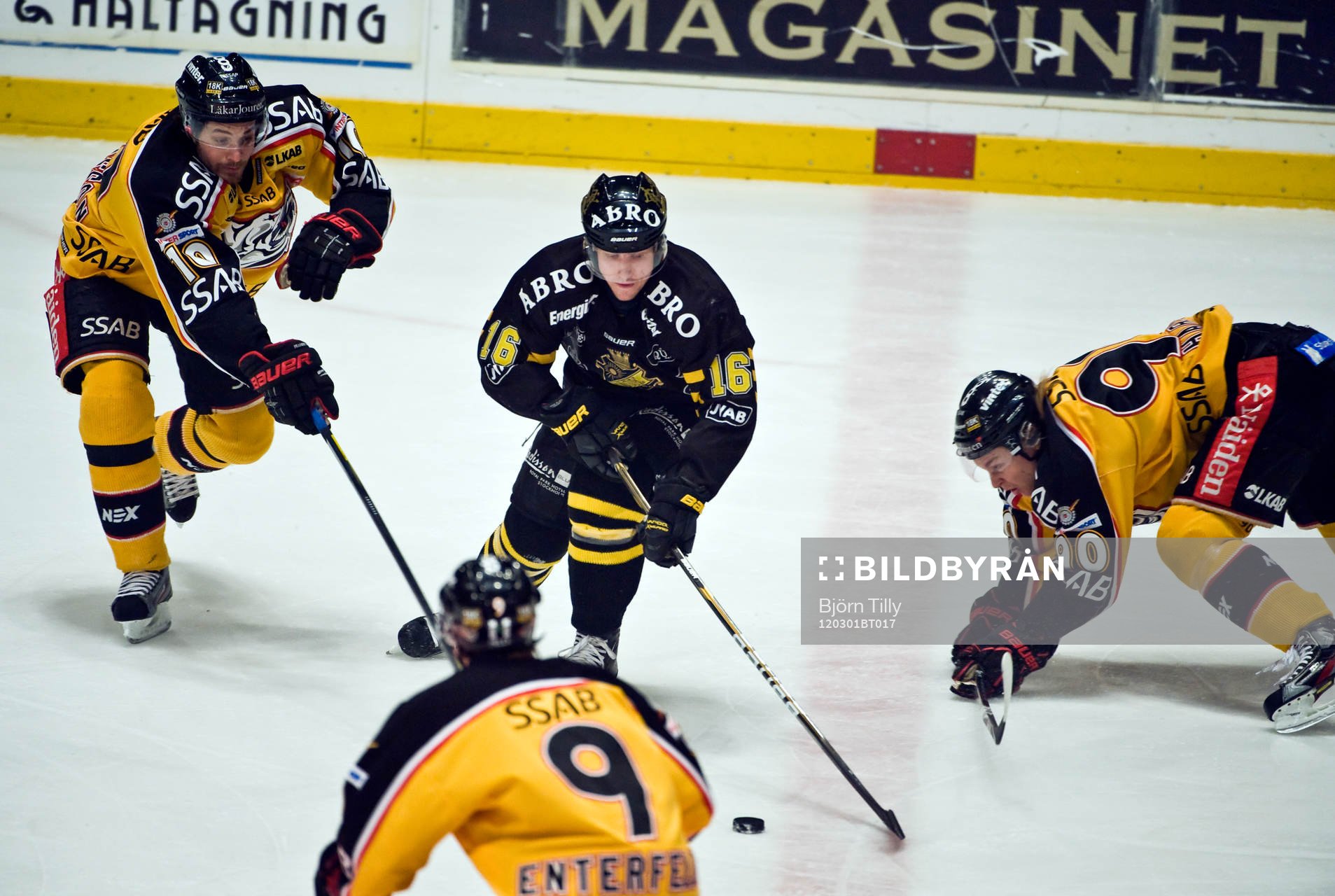 Johan Fransson, Luleå, Tobias Viklund, AIK och Johan