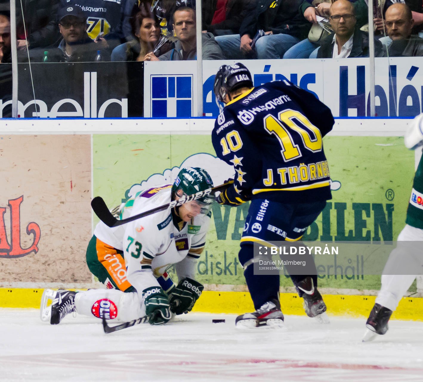 Anton Grundel, Färjestad, Jesper Thörnberg, HV71