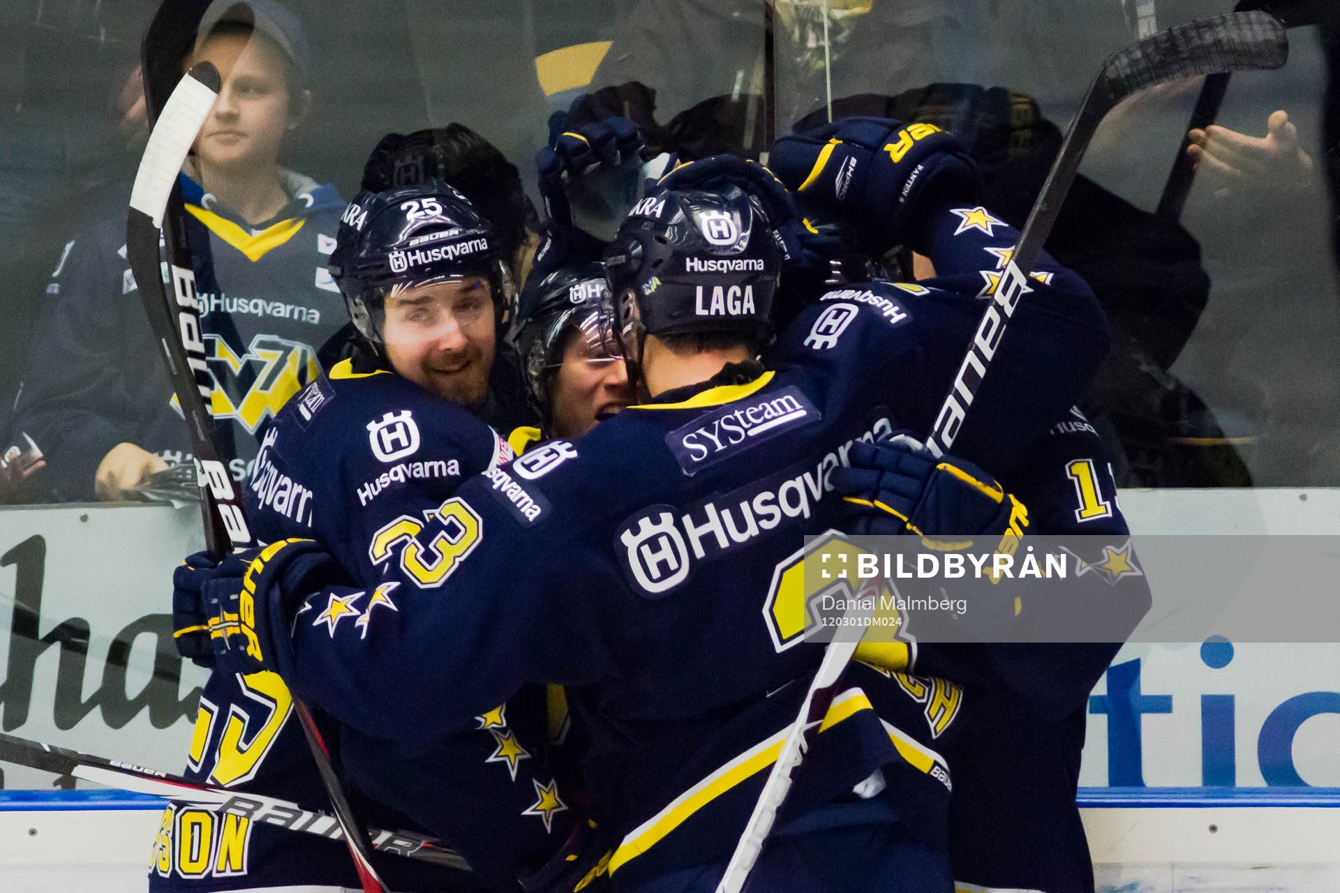 Jubel i HV71