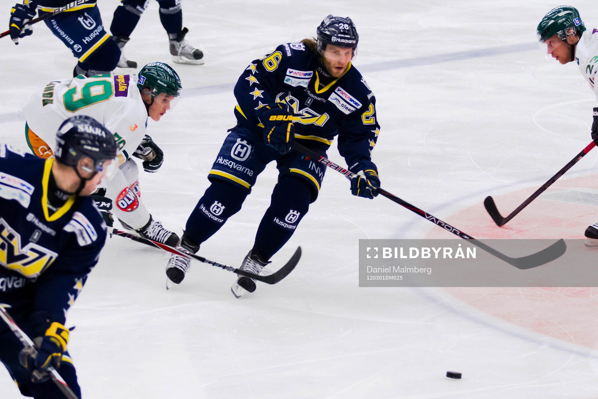 Max Görtz, Färjestad, Kamil Piros, HV71