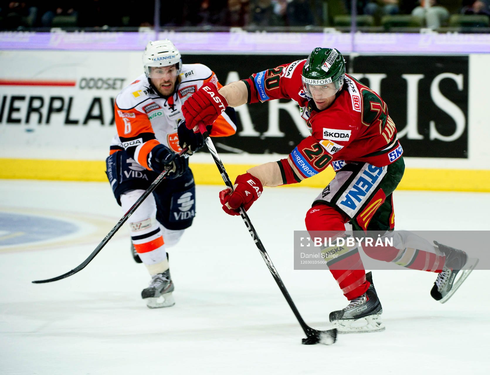 Joel Lundqvist, Frölunda. Jonas Holös, Växjö