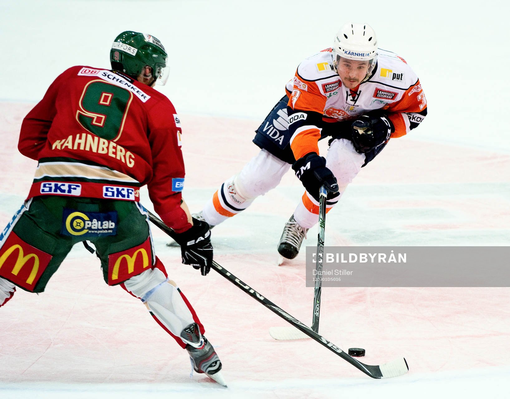 Magnus Kahnberg, Frölunda. Björn Karlsson, Växjö
