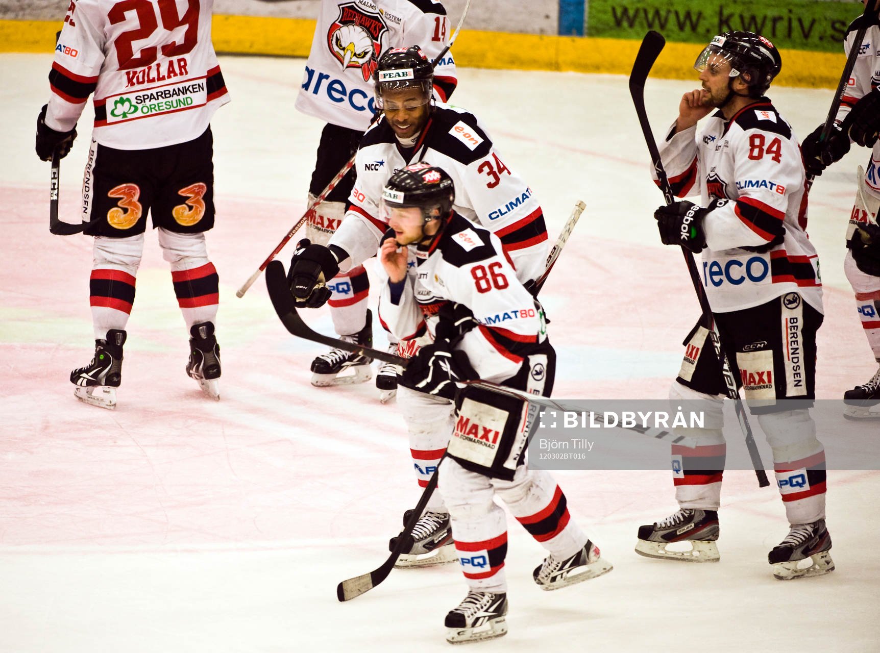Linus Klasen, Jean-Luc Grand-Pierre och Dragan Umicevic,