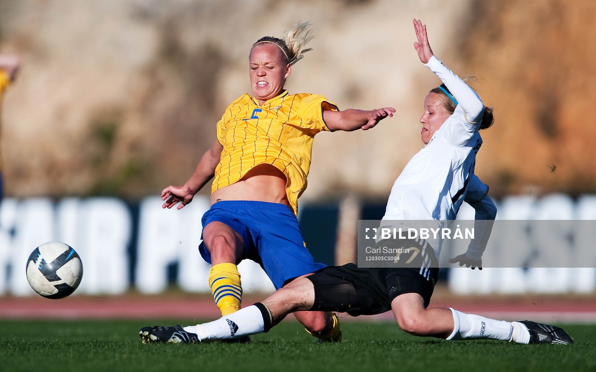  Caroline Seger, Sverige, Viola Oderbrecht, Tyskland.