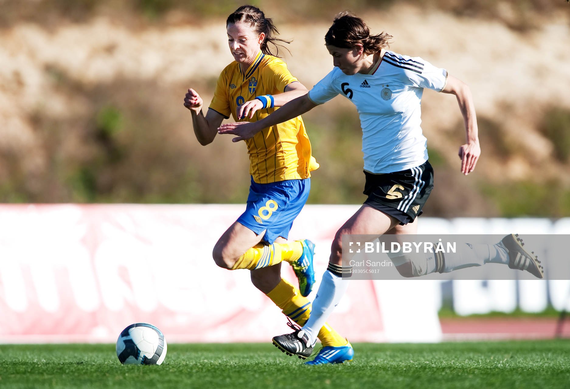 Lotta Schelin, Sverige, Annike Krahn, Tyskland