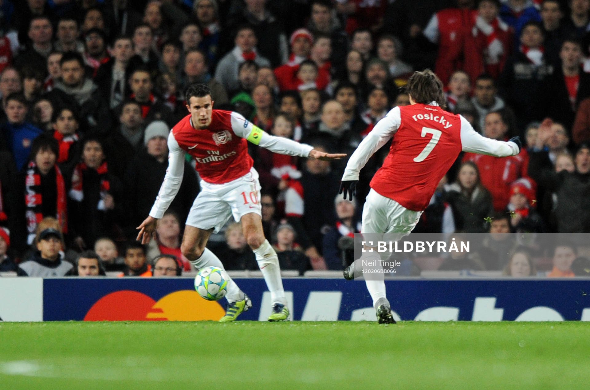 Tomas Rosicky, Arsenal gör 2-0