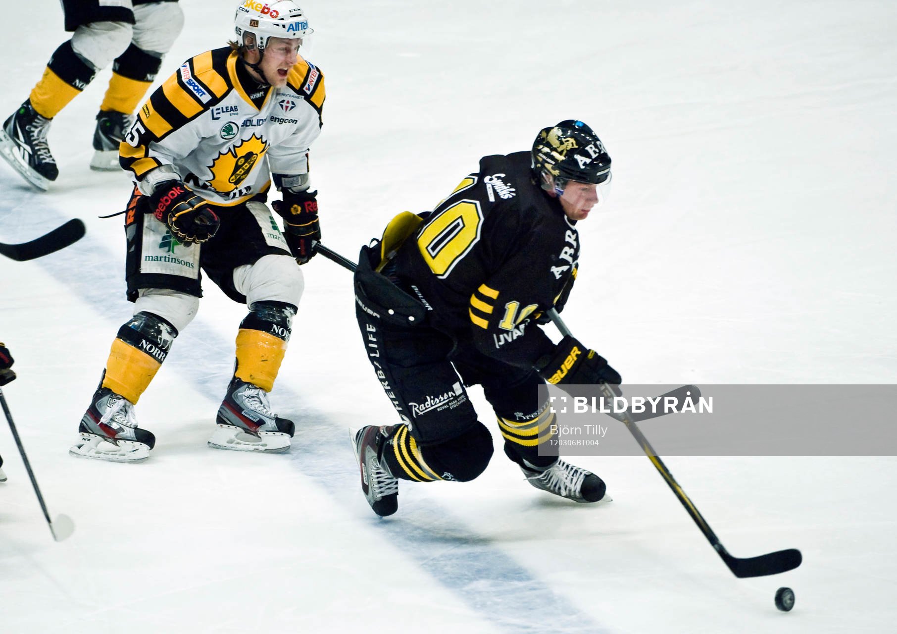 Oscar Möller, Skellefteå och Richard Gynge, AIK