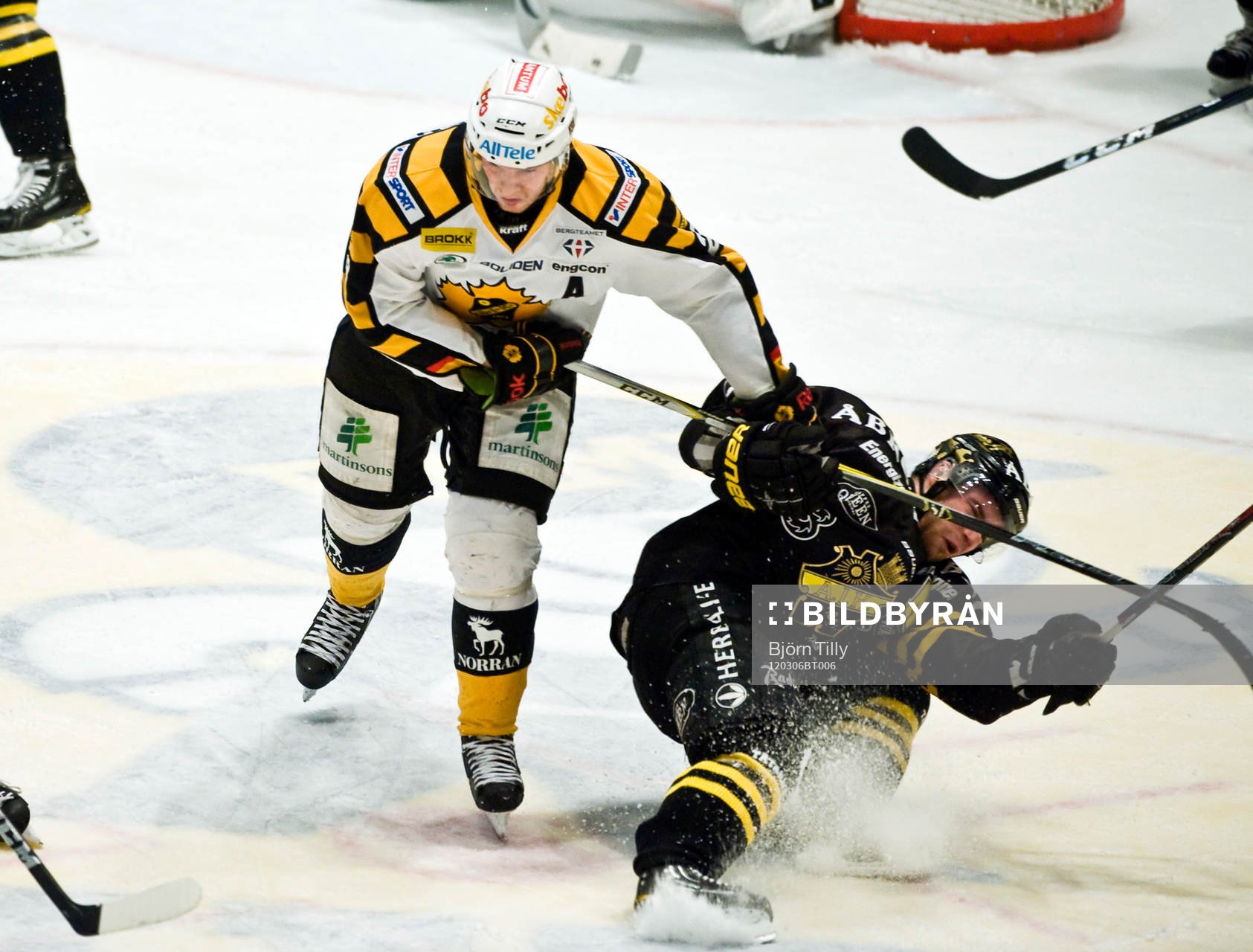 Martin Lundberg, Skellefteå och Christian Sandberg, AIK