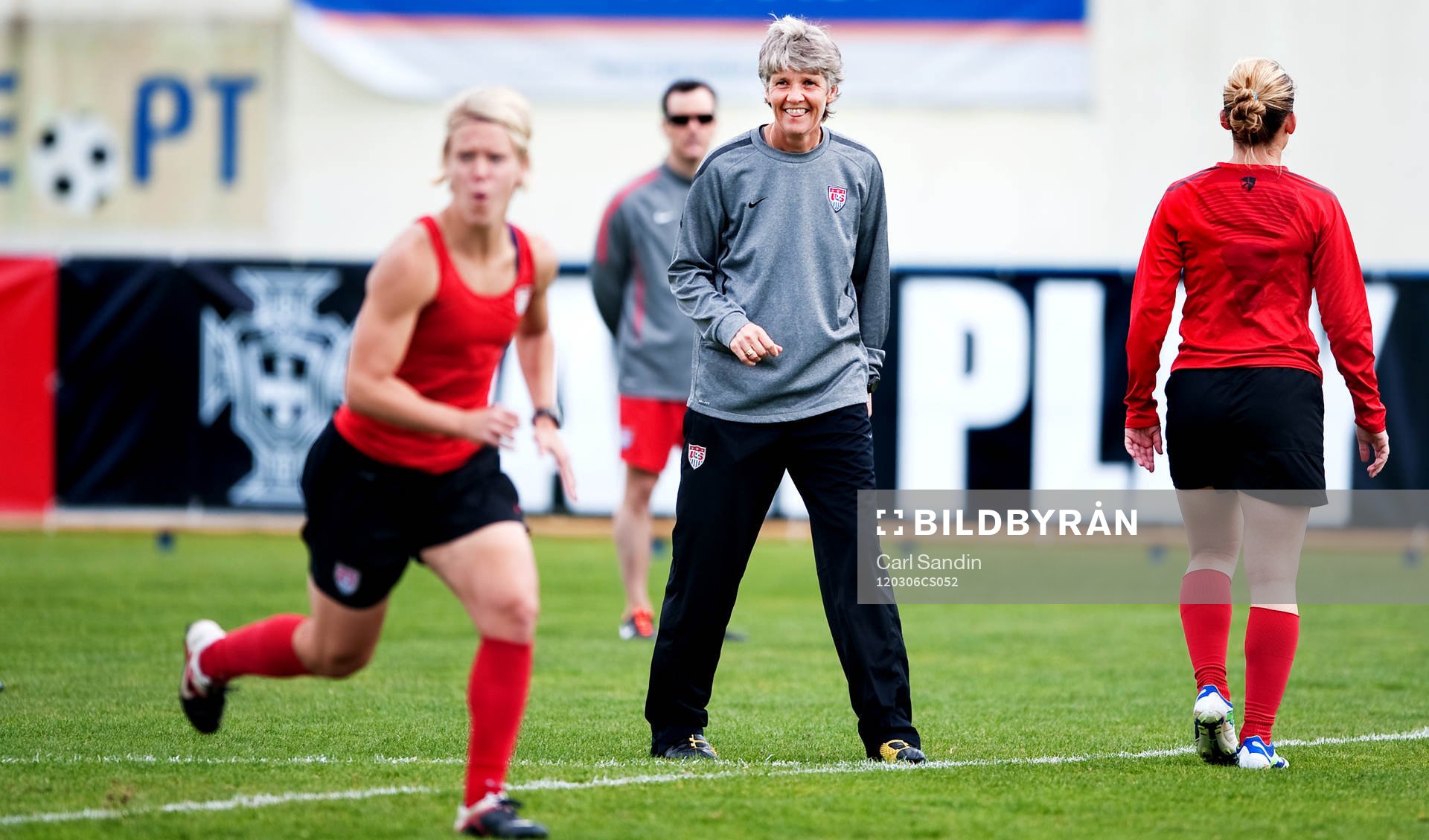 Pia Sundhage, förbundskapten, USA