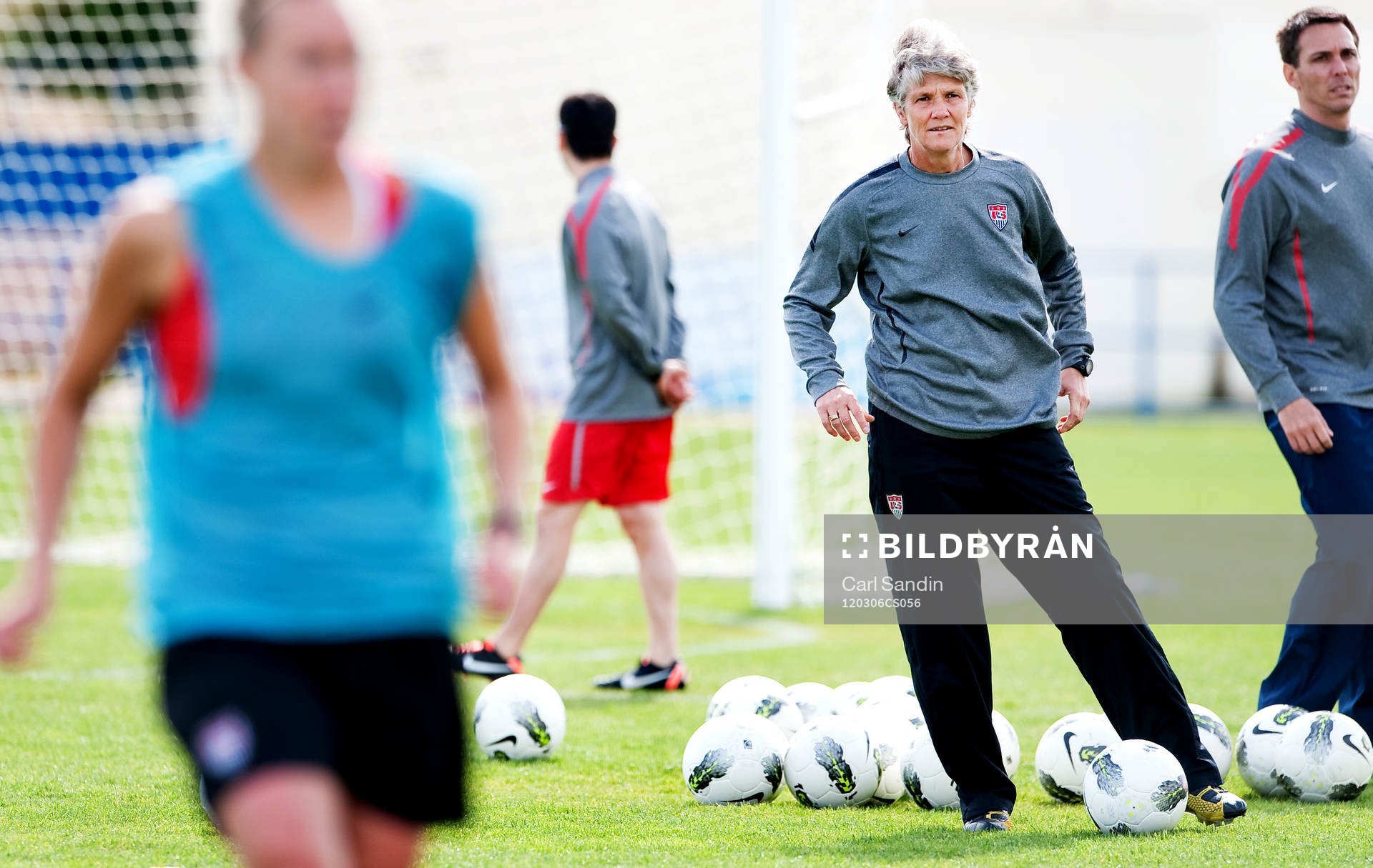 Pia Sundhage, förbundskapten, USA