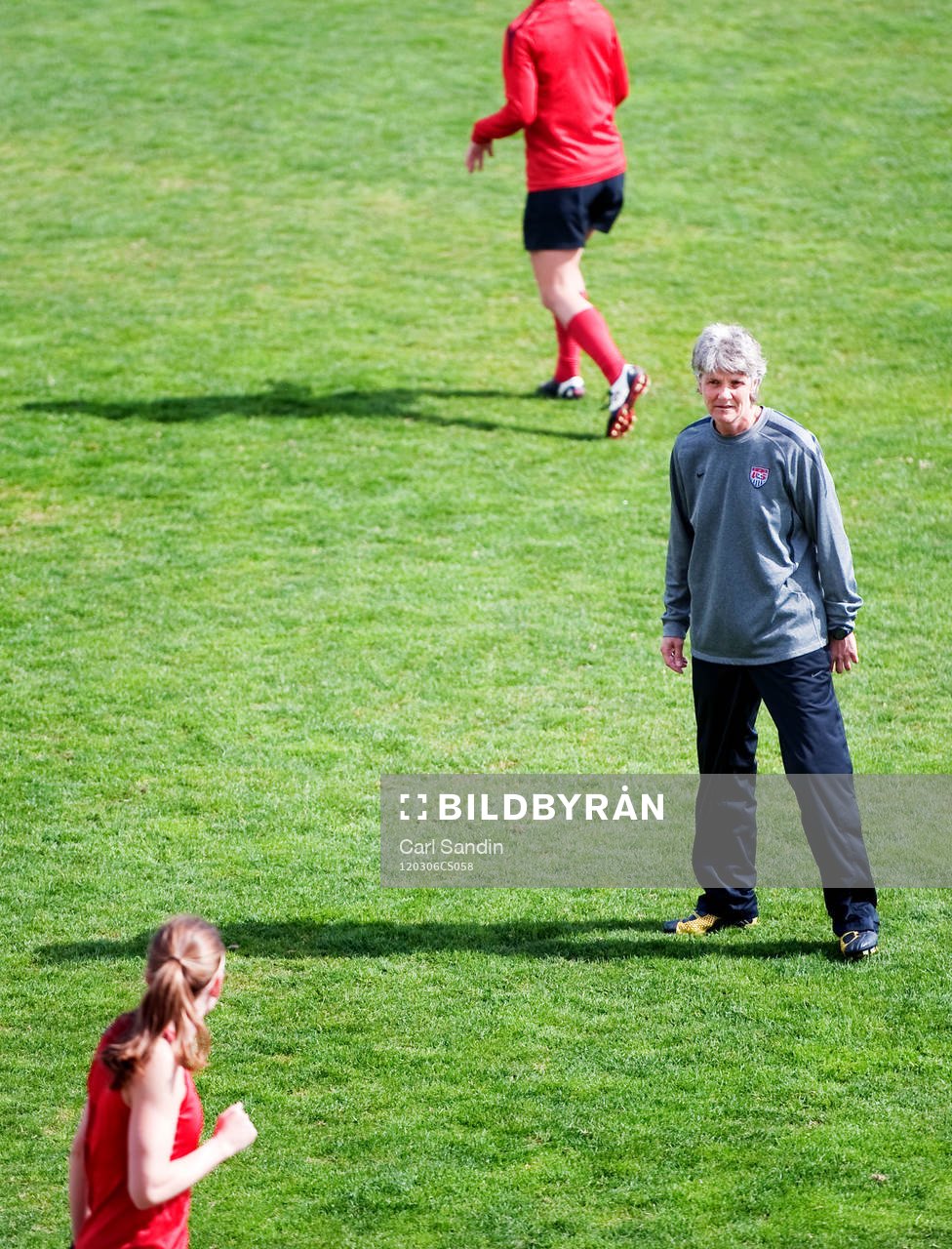 Pia Sundhage, förbundskapten, USA
