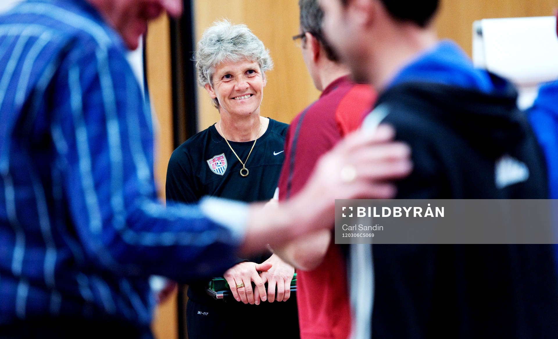 Pia Sundhage, förbundskapten, USA