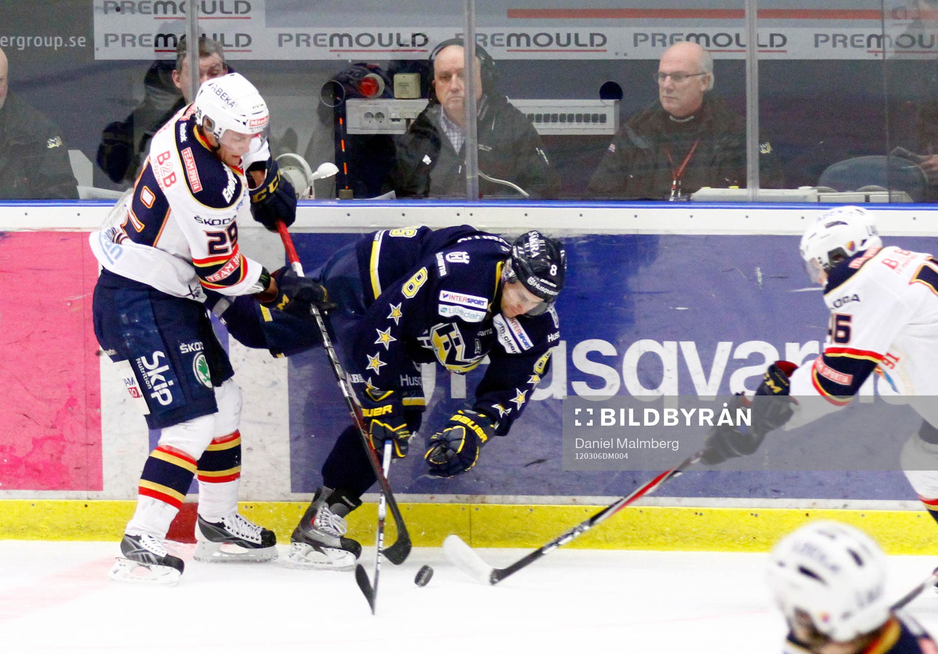 Daniel Grillfors, HV71 och Patrik Cehlin och Pontus Åberg,