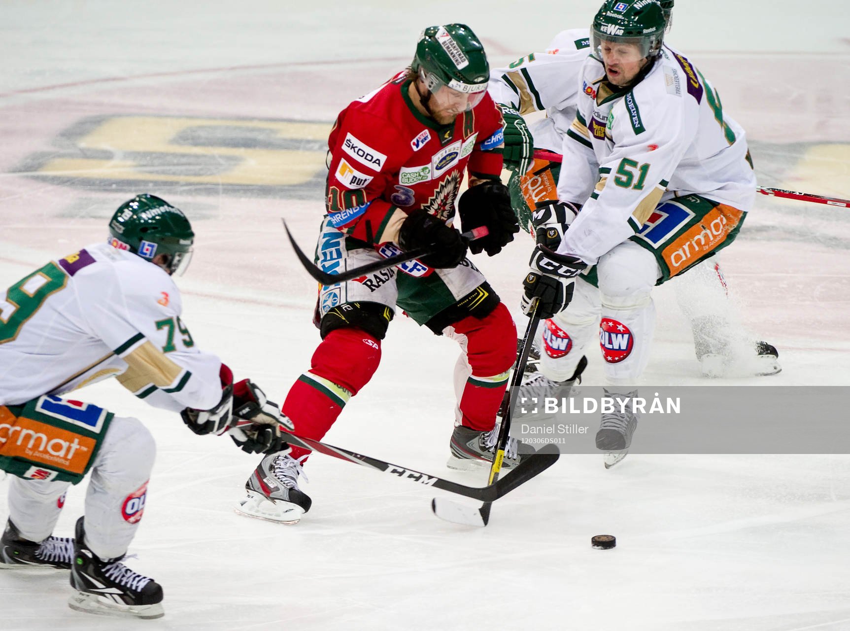 Fredrik Pettersson, Frölunda. Patrik Lundh, Rickard