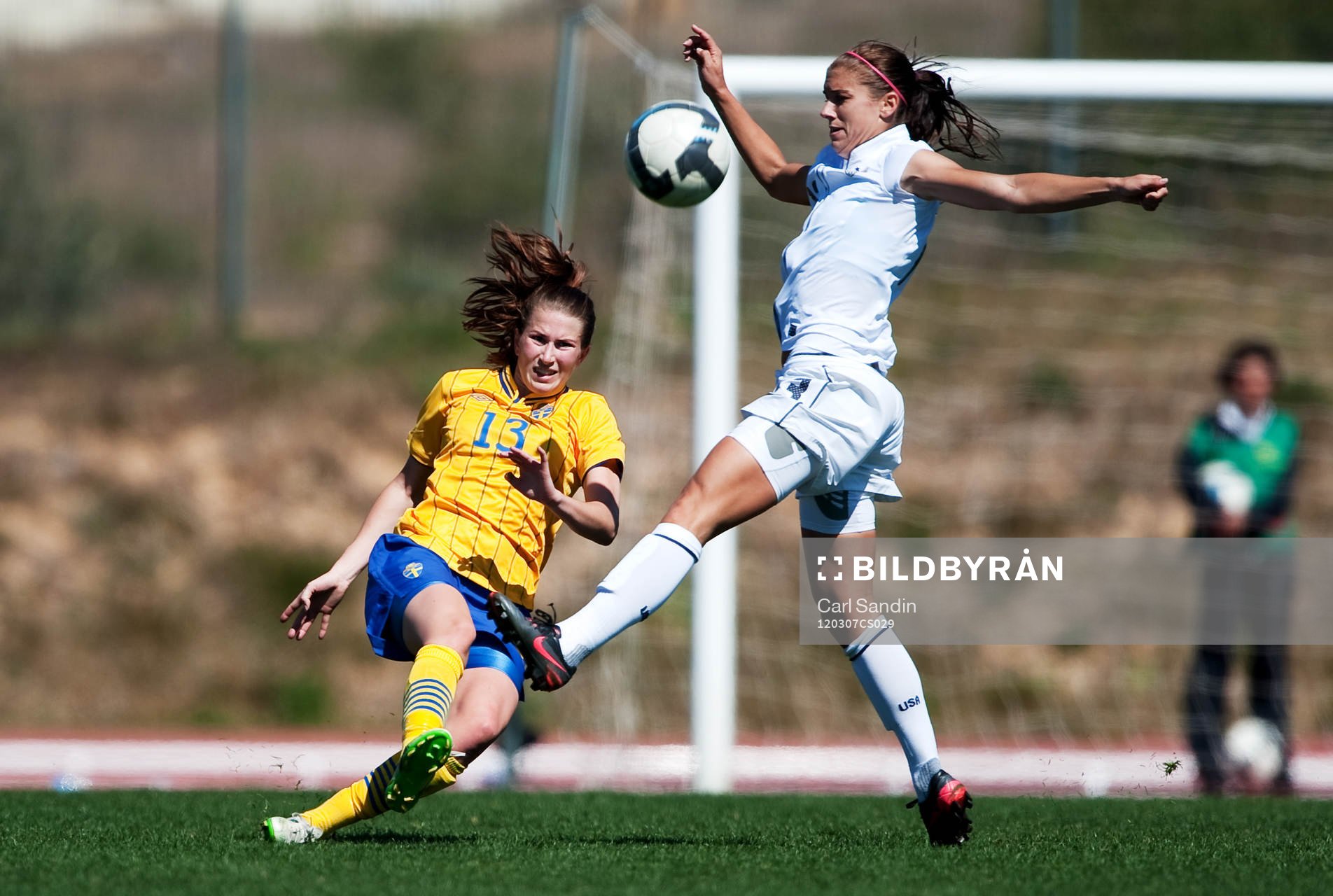 Emma Berglund, Sverige, Alex Morgan, USA