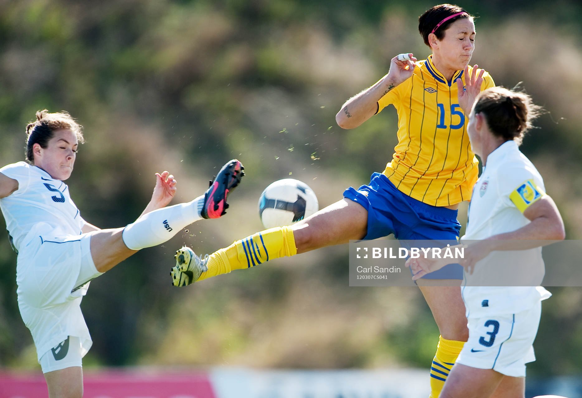 Kelly O'Hara, USA, Therese Sjögran, Sverige
