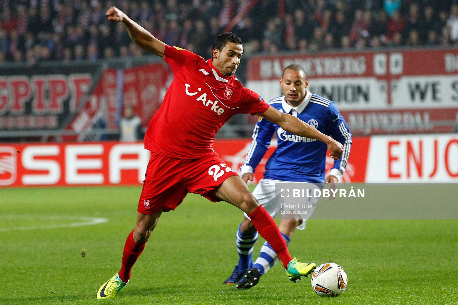  Nacer Chadli, Twente och Jermaine Jones, Schalke.