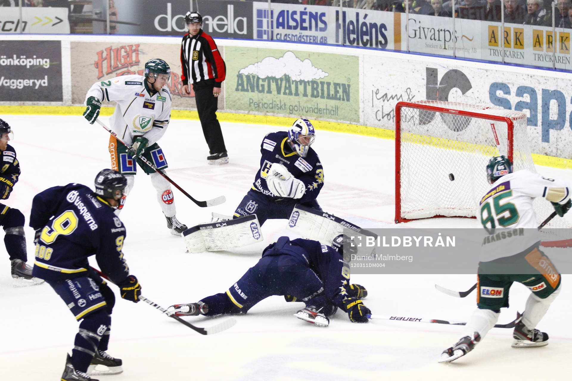 Mikael Johansson, Färjestad gör mål bakom Andreas