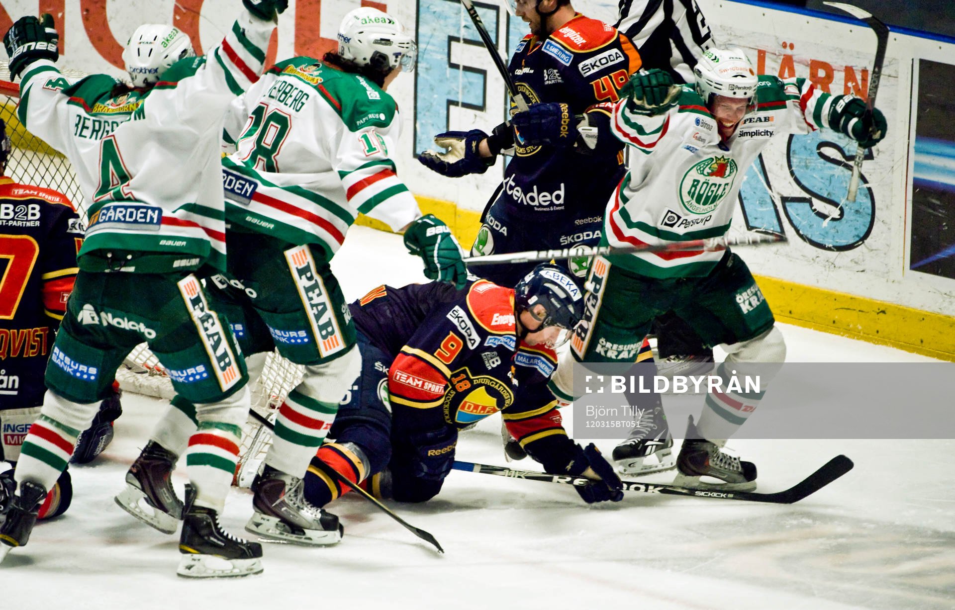 Kristofer Ottosson, Djurgården och Alexander Johansson,