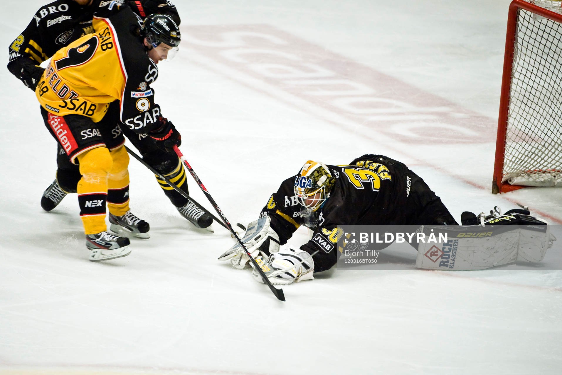 Sebastian Enterfeldt, Luleå och Viktor Fast, målvakt, AIK