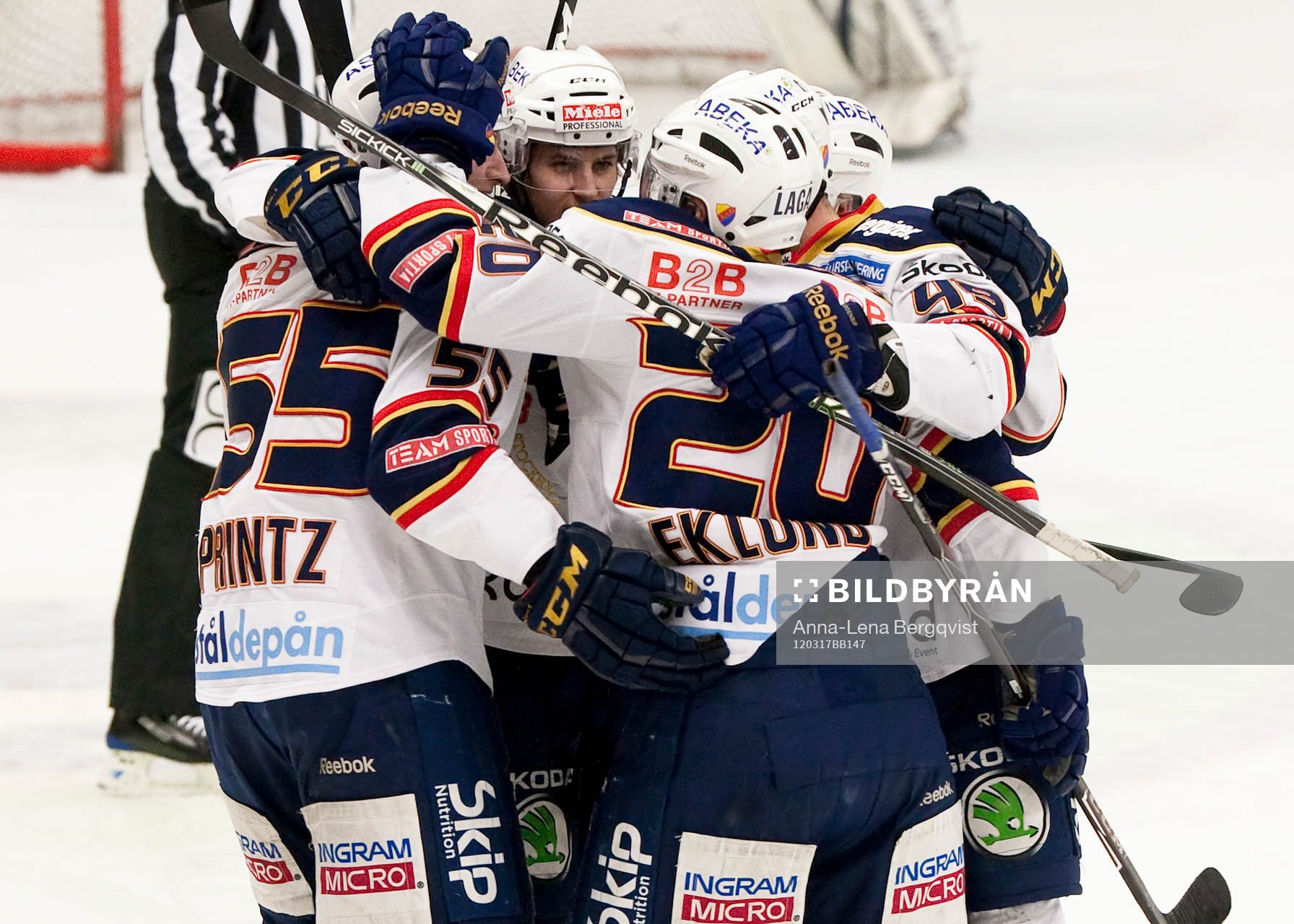 David Printz, Christian Eklund,  Djurgården, jubel